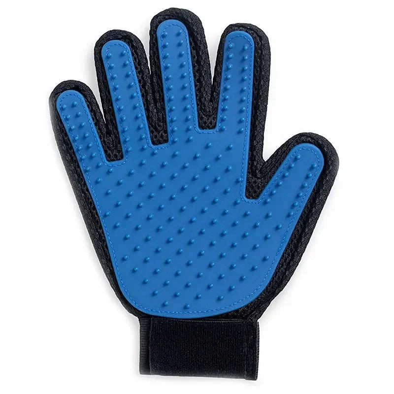 Silicone Pet Grooming Gloves for Easy Hair Removal
