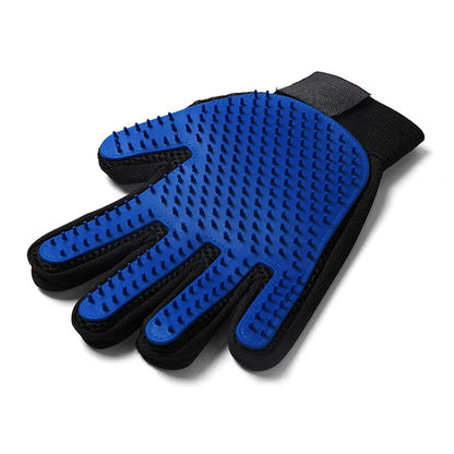 Silicone Pet Grooming Gloves for Easy Hair Removal