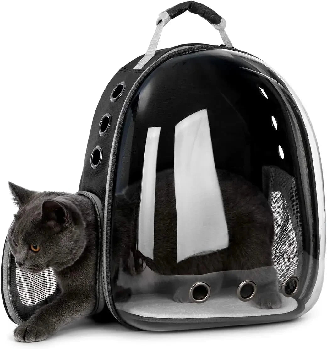 Transparent Capsule Pet Carrier Backpack for Small Animals