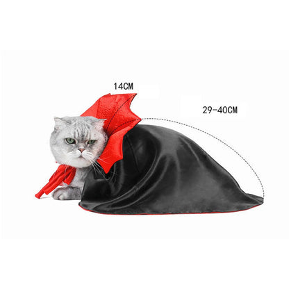Charming Halloween Vampire Cloak for Pets