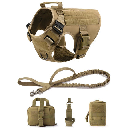 Ultimate Tactical Dog Harness & Leash Set for All Breeds