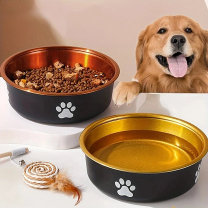 Premium Anti-Slip Stainless Steel Dog Bowls