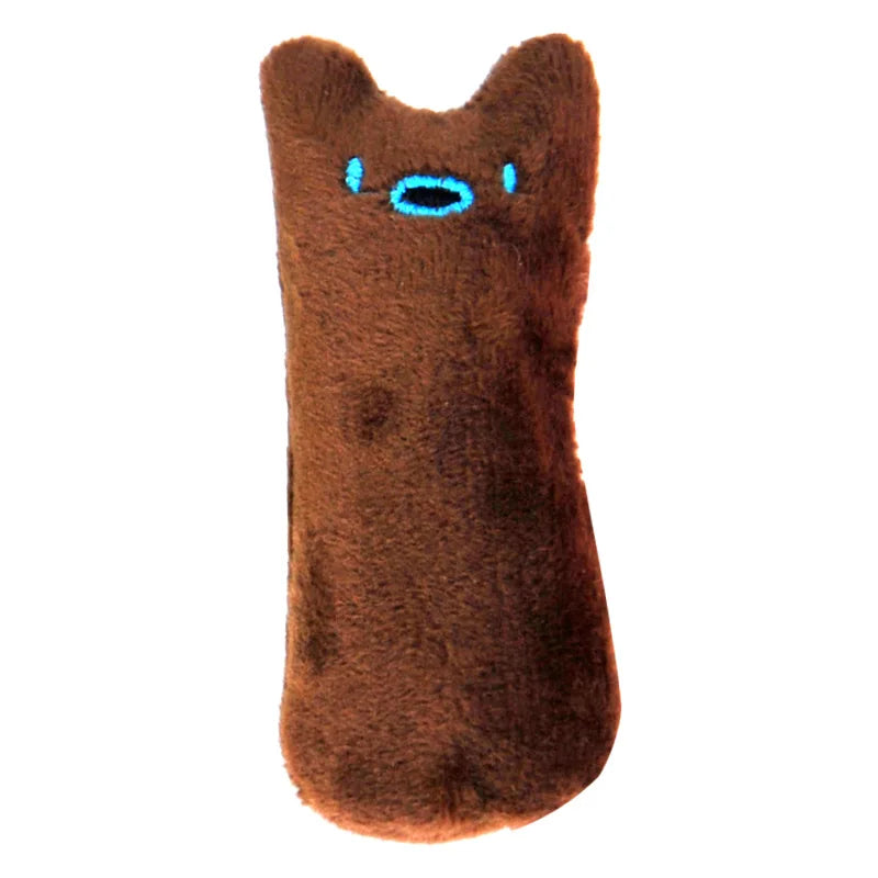 Interactive Catnip Plush Toy for Cats - Teeth Grinding & Fun