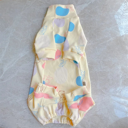 Warm Cotton Turtleneck Sweater for Hairless Cats