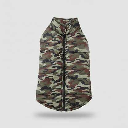 Waterproof Camouflage Winter Coat for Large Dogs