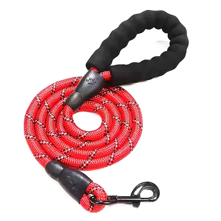 Reflective Nylon Dog Leash for All Breeds
