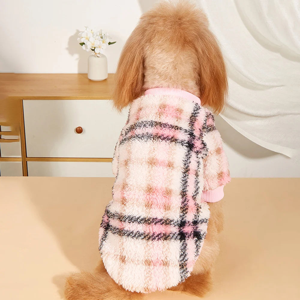 Cozy Totem Print Sweater for Small Dogs - Winter Warmth