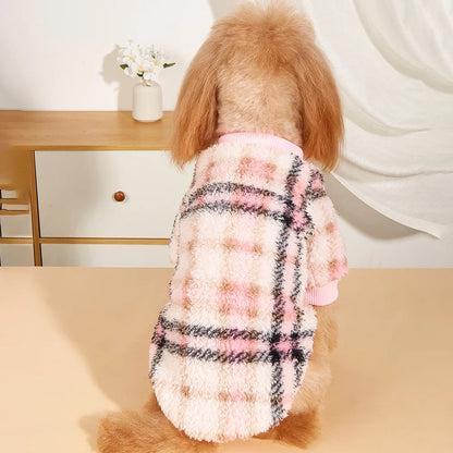 Cozy Totem Print Sweater for Small Dogs - Winter Warmth