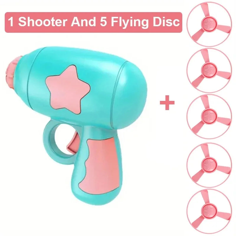 Interactive Cat Toy Flying Disc Shooter for Fun & Training