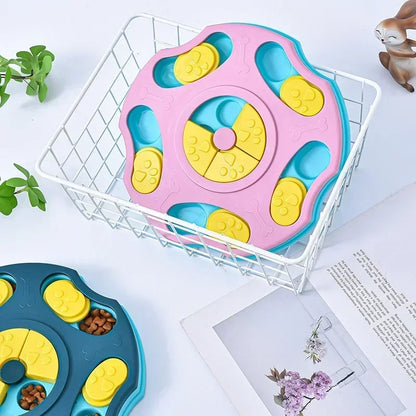 Interactive Slow Feeder Puzzle Toy for Dogs and Cats