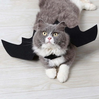 Bat Wings Cat Costume - Lightweight Anti-Escape Halloween Cosplay