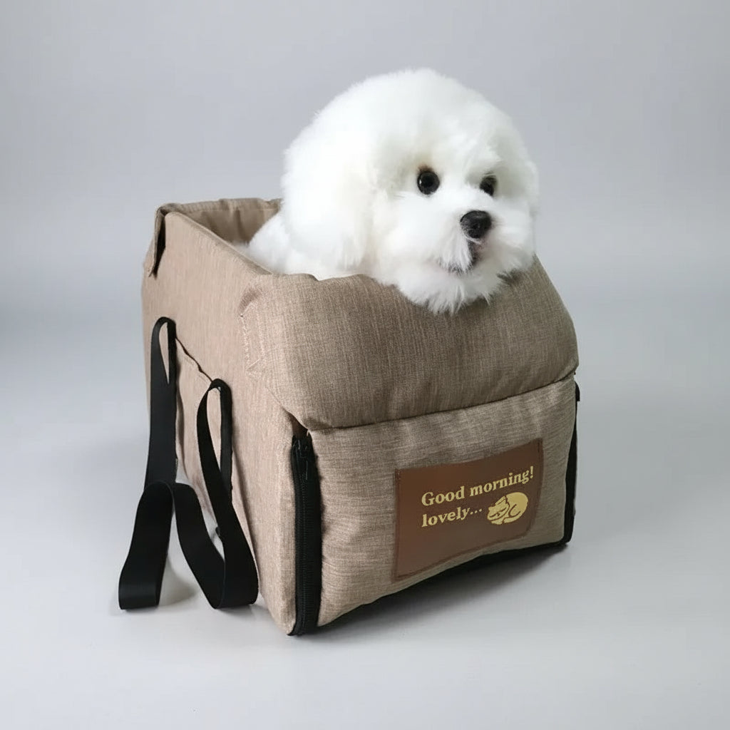 Ultimate Dog Car Seat Bed - Portable & Safe Travel Companion