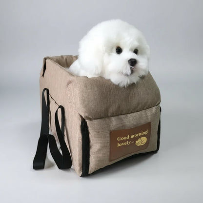 Ultimate Dog Car Seat Bed - Portable & Safe Travel Companion