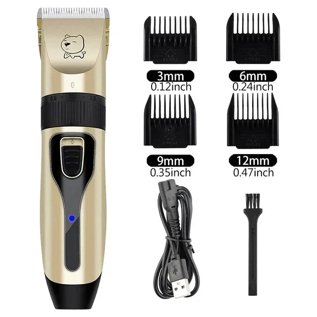 Professional Pet Hair Clipper USB Rechargeable