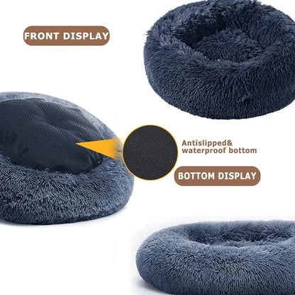 Ultra Soft Plush Pet Bed for Cats and Dogs - Multiple Sizes