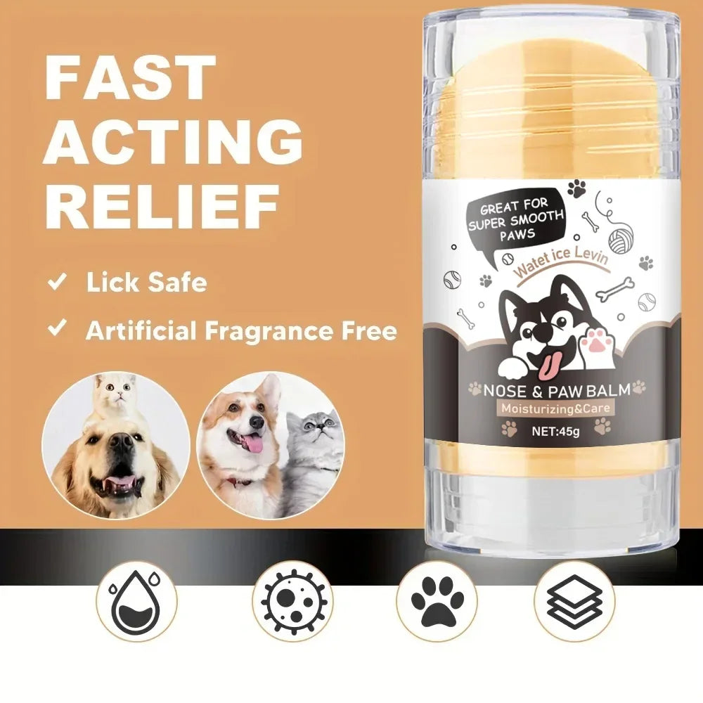 Natural Paw & Nose Moisturiser Stick - Protection & Deep Hydration for Pets