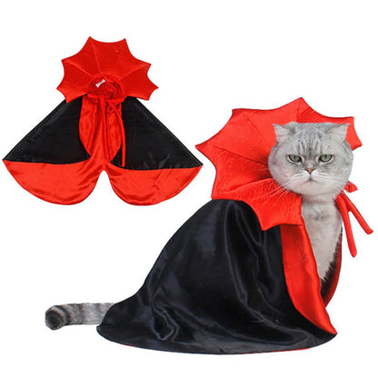 Charming Halloween Vampire Cloak for Pets