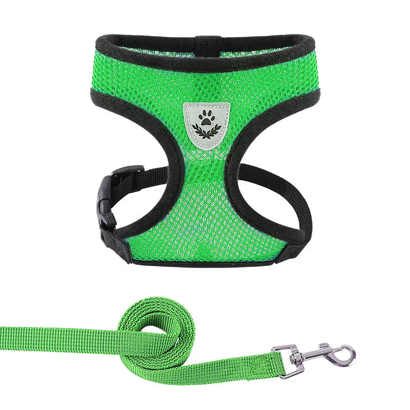 Adjustable and Breathable Harness for Dogs and Cats