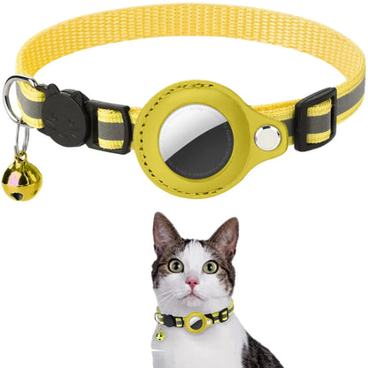 SmartTrack Cat Collar – Reflective, Anti-Choke Safety Collar with AirTag Holder