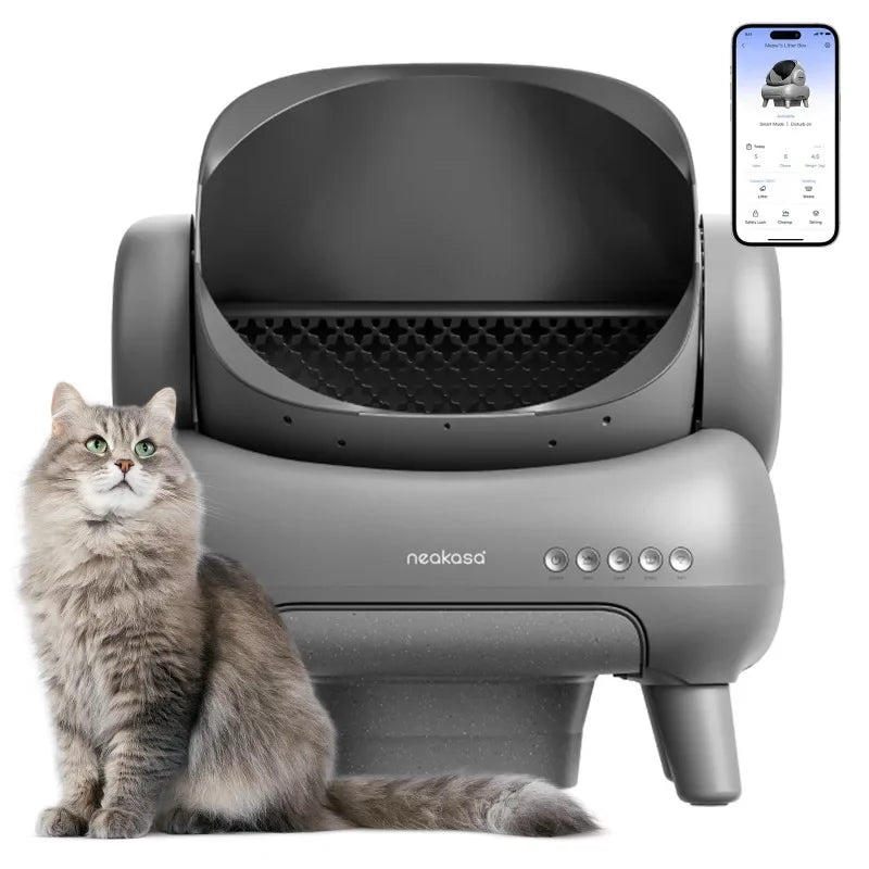 Smart Cat Litter Box - Silent, Self-Cleaning & App-Controlled