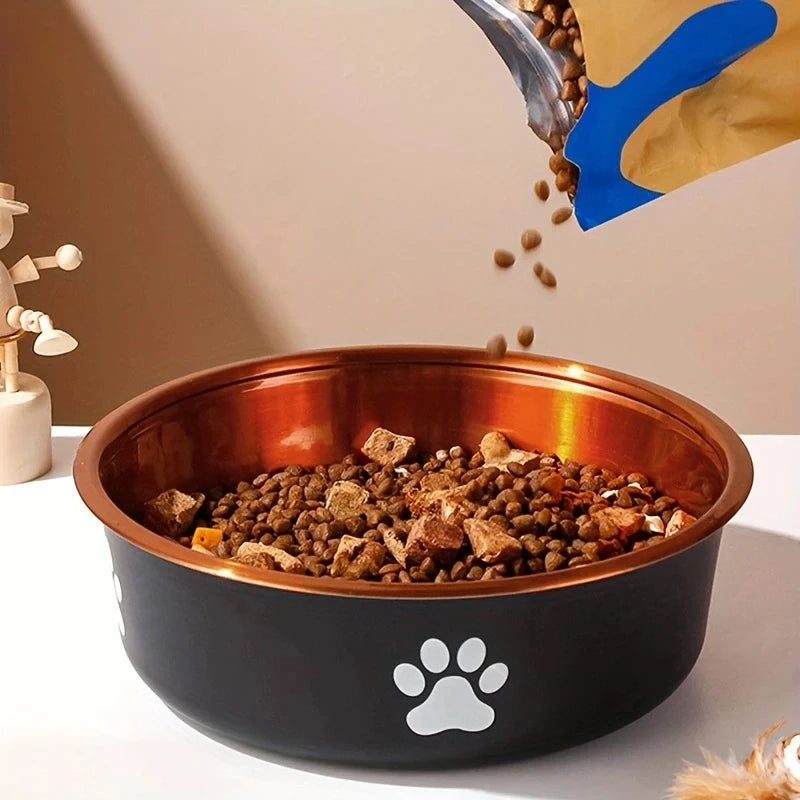 Premium Anti-Slip Stainless Steel Dog Bowls