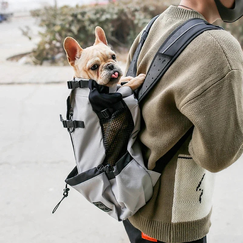 Premium Breathable Dog Carrier Backpack for Outdoor Adventures