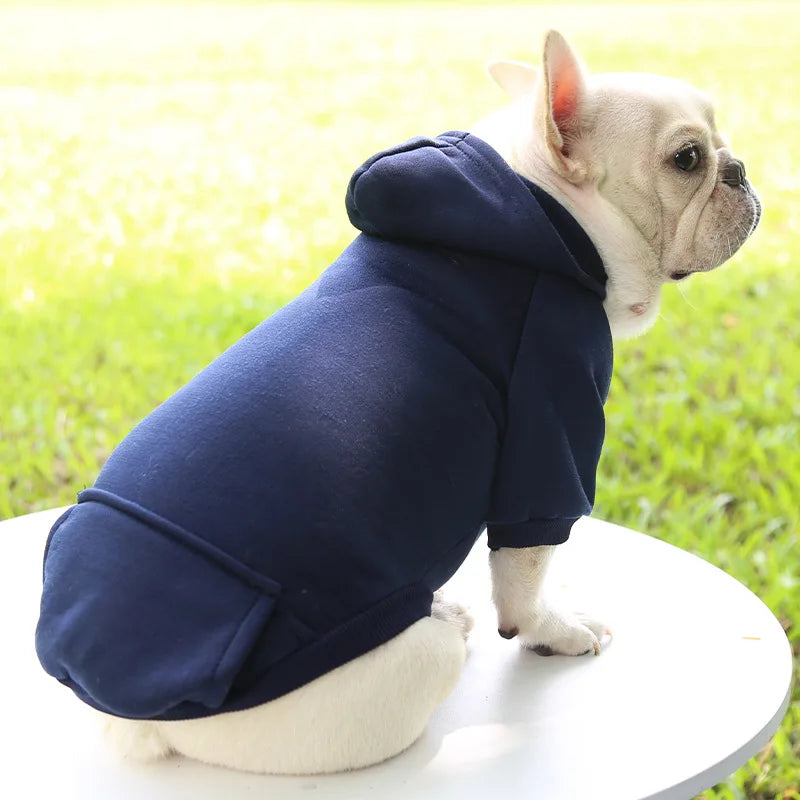 Cozy Winter Hoodie for Small to Medium Pets