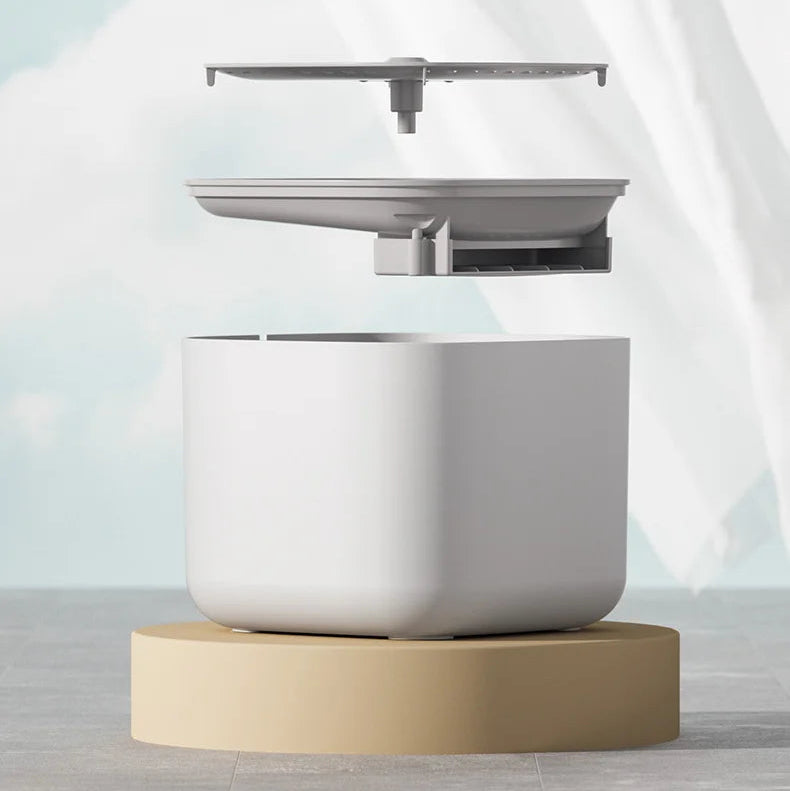 Silent Cat Water Fountain with Large Capacity & USB Power