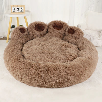 Luxurious Fluffy Dog Bed - Cozy Comfort for Pets