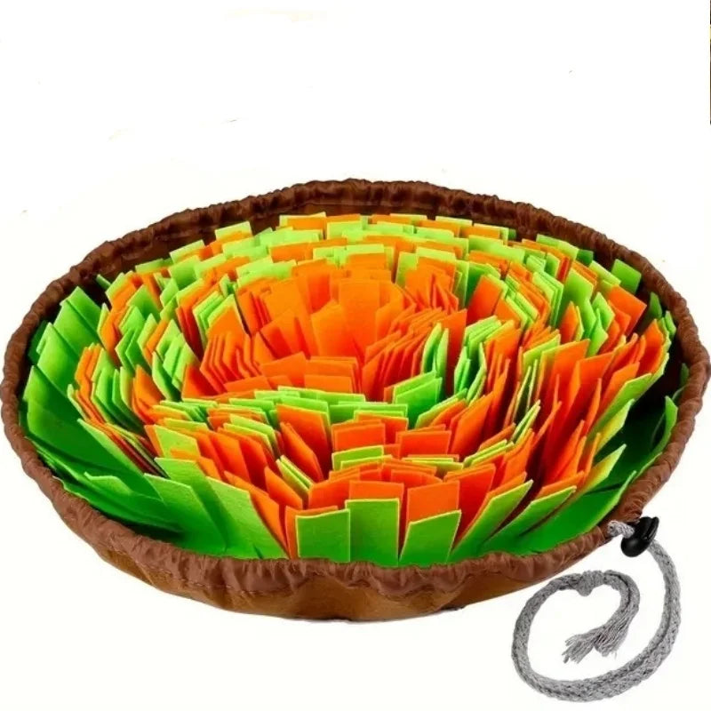 Foldable Dog Slow Feeding Sniffing Mat Toy