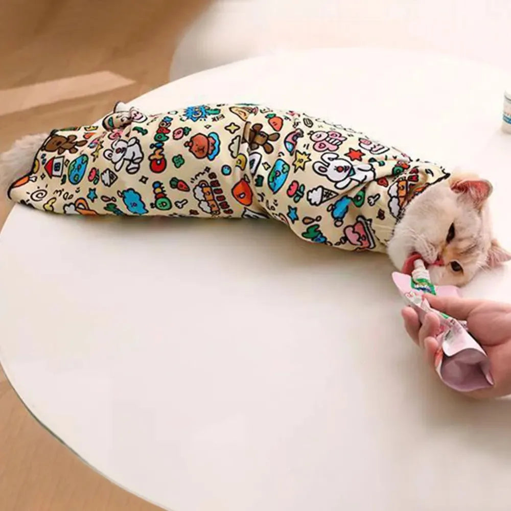 Ultimate Cat Grooming Wrap - Anti-Bite & Anti-Scratch