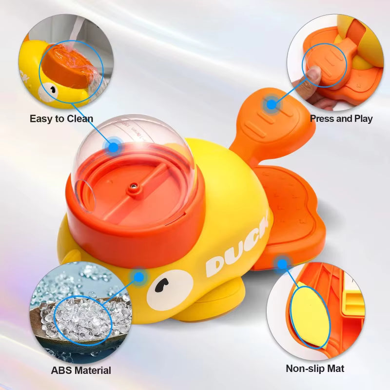SmartFeeder Duck – 2-in-1 Interactive Treat Dispenser & Slow Feeder Toy