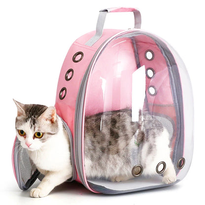 Transparent Capsule Pet Carrier Backpack for Small Animals