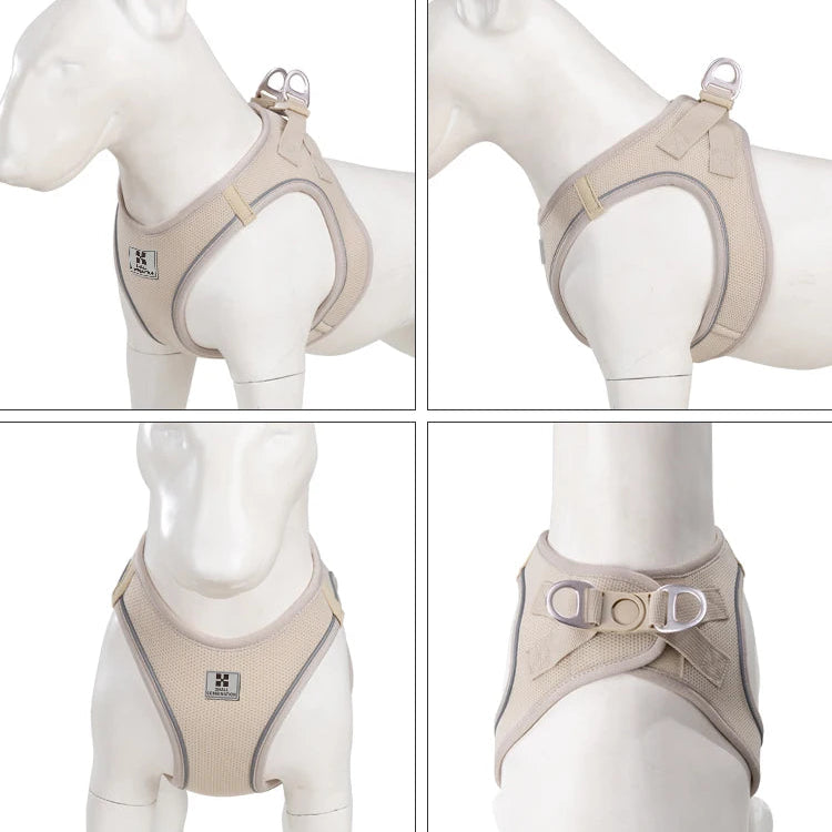 Reflective Dog Harness & Leash Set - Adjustable & Comfortable