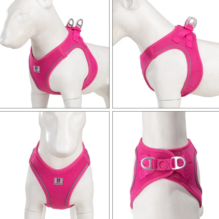 Reflective Dog Harness & Leash Set - Adjustable & Comfortable