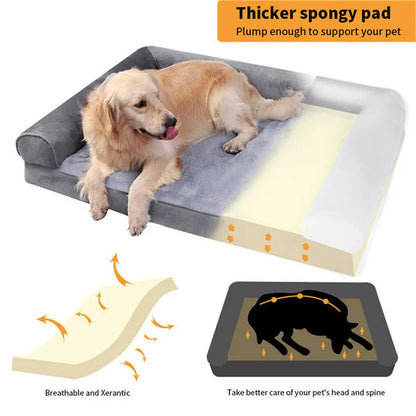 Orthopedic Extra Large Dog Bed with Washable Cover