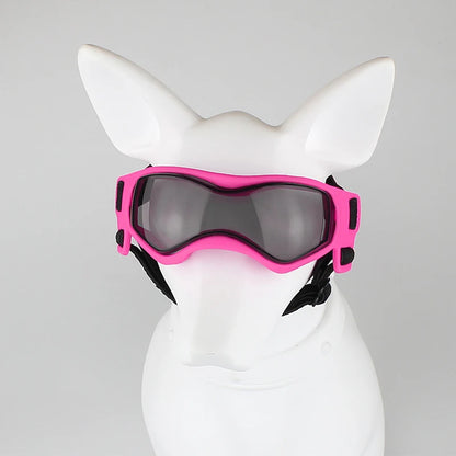 Stylish Dog Sunglasses with UV Protection for Small Breeds