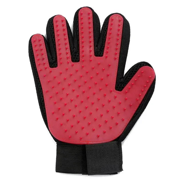 Silicone Pet Grooming Gloves for Easy Hair Removal