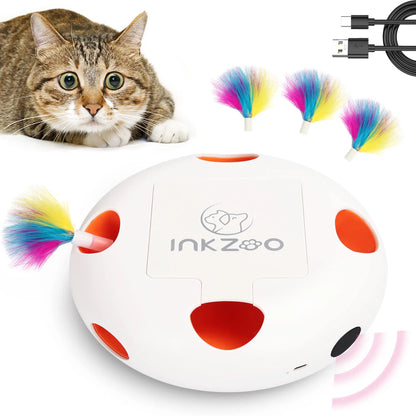 Interactive Whack-A-Mole Cat Toy
