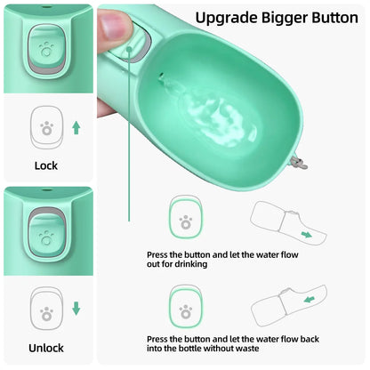 HydroSafe Go™ – Portable Anti-Waste Bottle