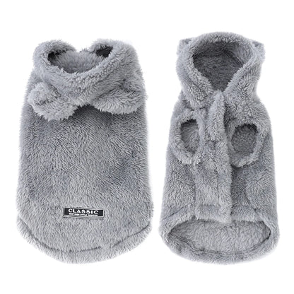 Cozy Fleece Hoodie for Small & Medium Pets - Warm & Cute