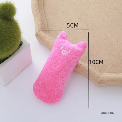 Interactive Catnip Plush Toy for Cats - Teeth Grinding & Fun