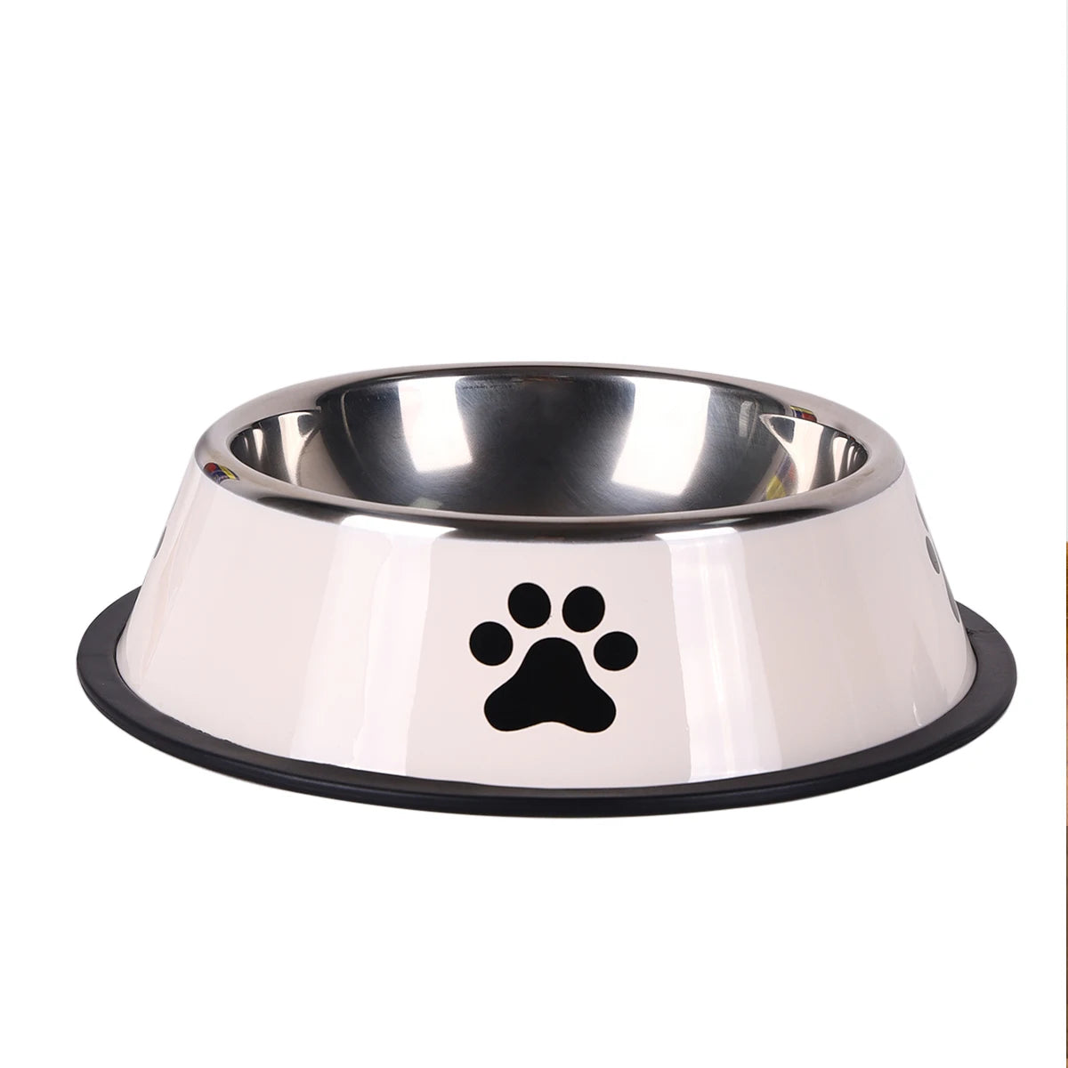 Premium Stainless Steel Pet Feeding Bowl - Anti-Slip Design