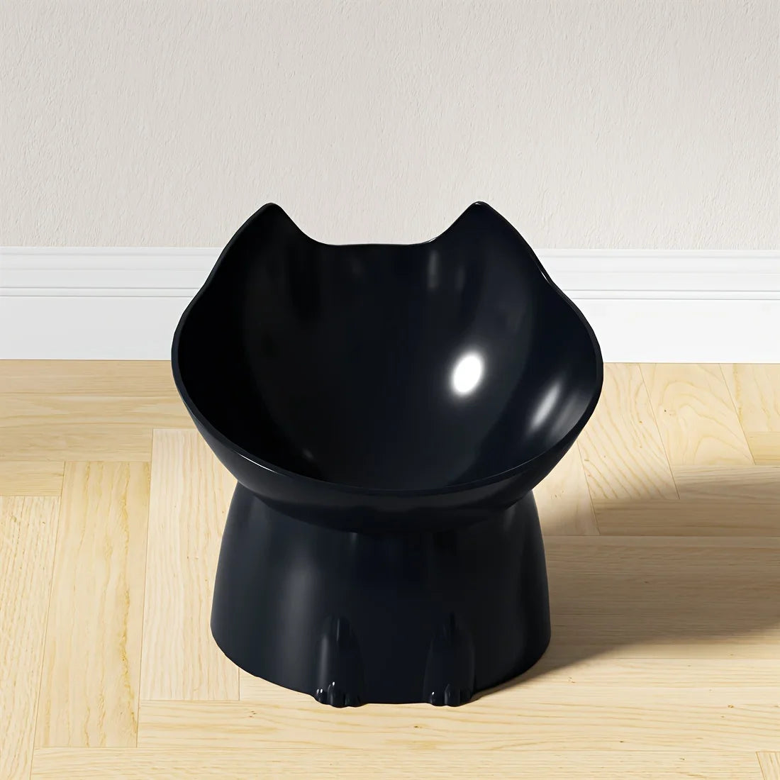 WhiskerWare Elevated Cat Bowl - Anti-Tip & Neck Protection