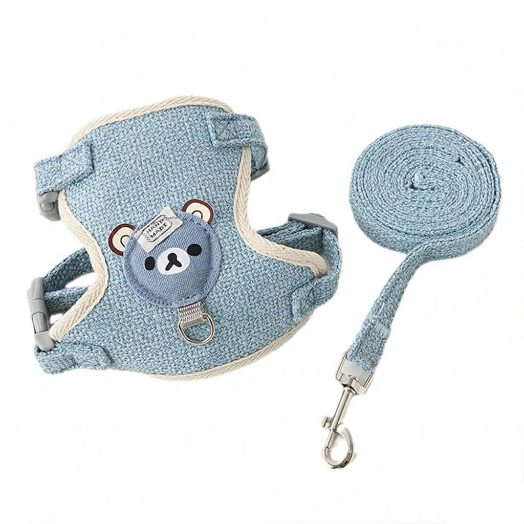 Adorable Harness & Leash Set for Outdoor Adventures