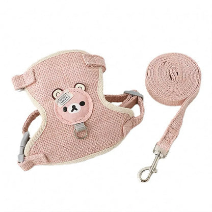 Adorable Harness & Leash Set for Outdoor Adventures