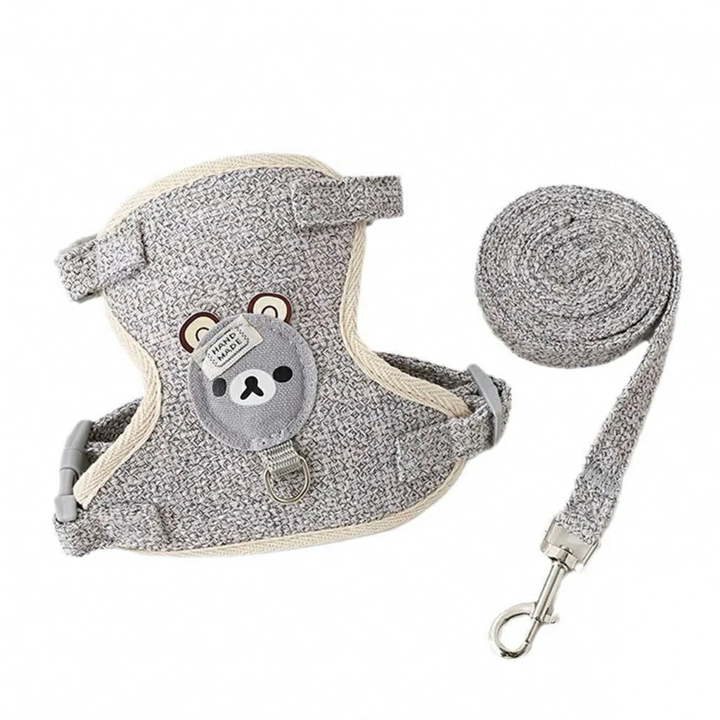 Adorable Harness & Leash Set for Outdoor Adventures