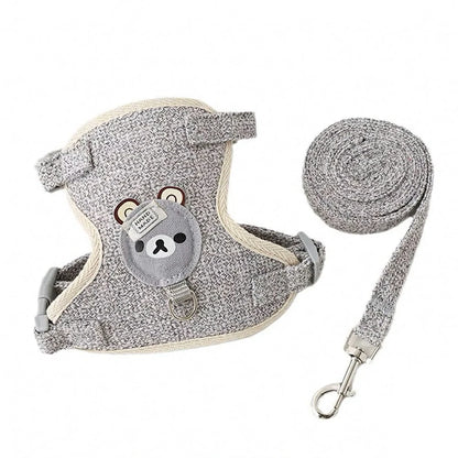 Adorable Harness & Leash Set for Outdoor Adventures