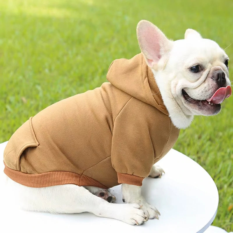 Cozy Winter Hoodie for Small to Medium Pets