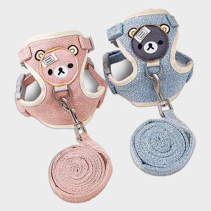 Adorable Harness & Leash Set for Outdoor Adventures